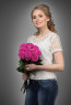 Роза Топаз 60 см 9 шт