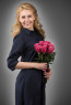 Роза Черри 40 см 9 шт