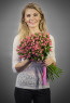 Кустовые розы пинк флеш 25 шт.