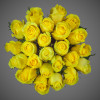 Роза желтая (Эквадор) 40 см 25 шт